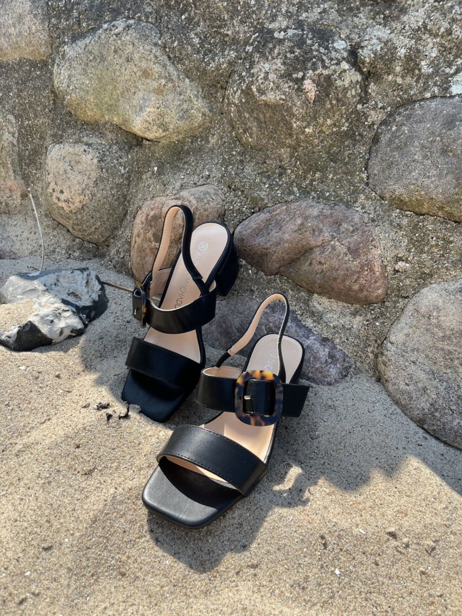 Dame Skowolter | Andres Machado - Sort Sandal