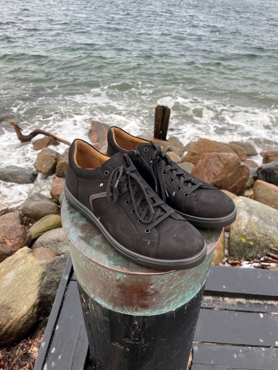 Herre Skowolter | Jomos - Sort Herresneakers