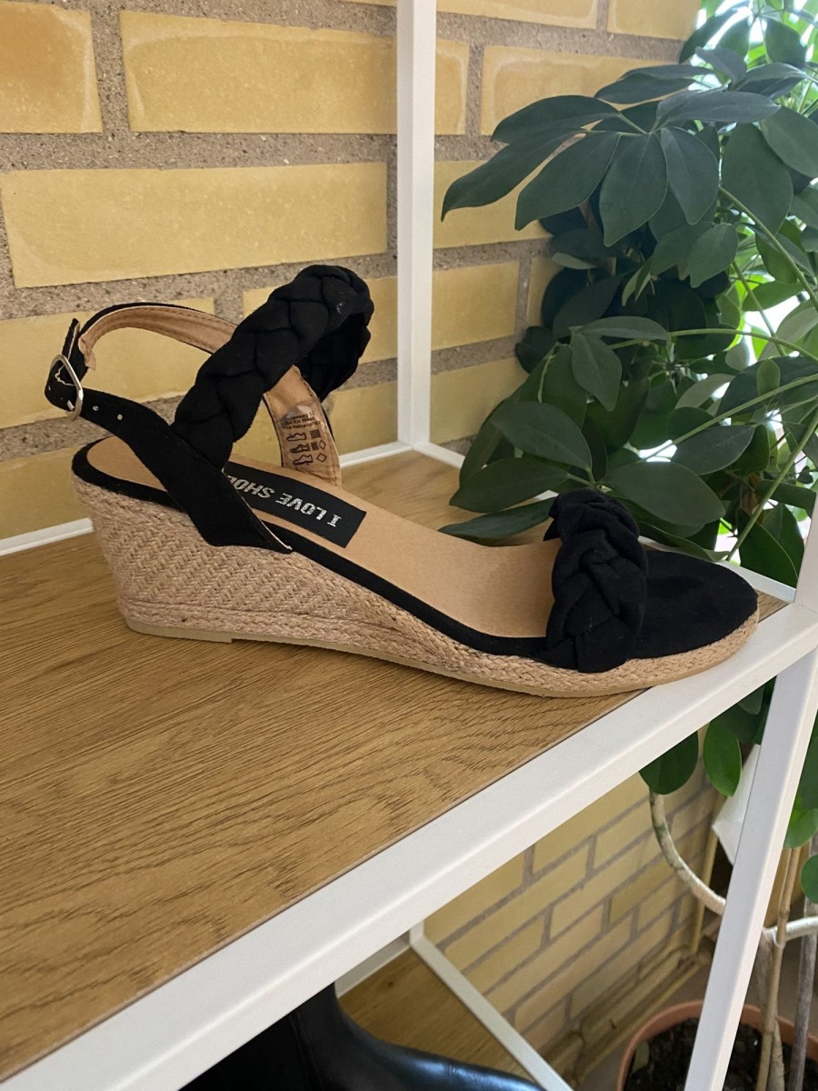 Dame Fitters | Fitters - Sort Sandal