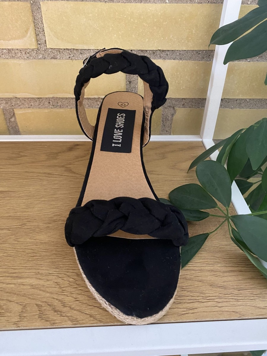 Dame Fitters | Fitters - Sort Sandal